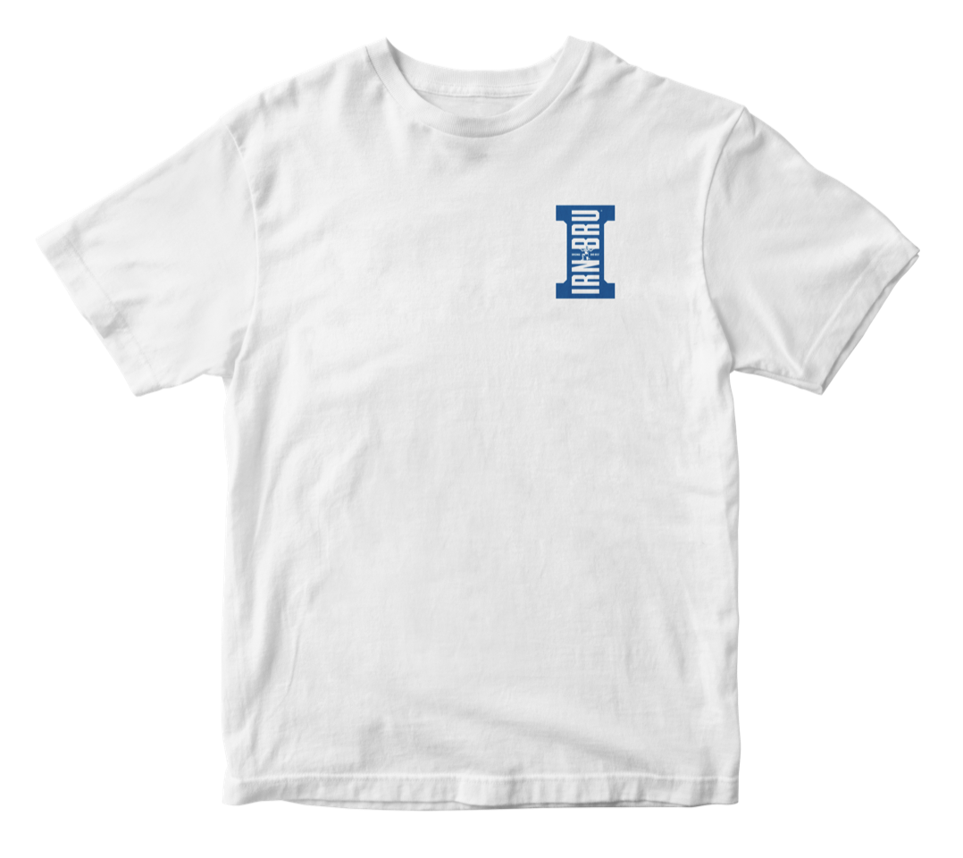 IRN-BRU Classic Tee - White - Products | Orb Group Shop